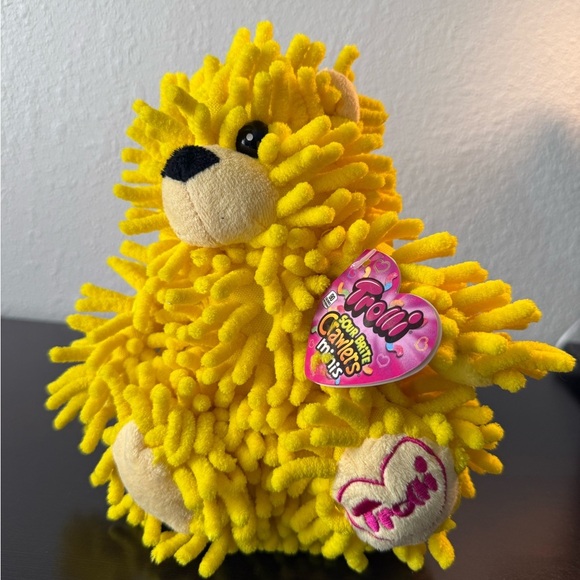 Trolls Yellow Fuzzy Plush Toy - Picture 2 of 6